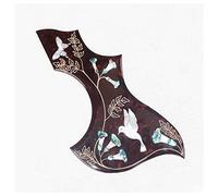 ALFAAL 41 Inch Celluloid Abalone Inlay Acoustic Guitar Pickguards Acoustic Guitar Pickguards (Color : Type C left)