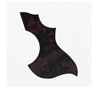 ALFAAL 41 Inch Celluloid Abalone Inlay Acoustic Guitar Pickguards Acoustic Guitar Pickguards (Color : Type B right)