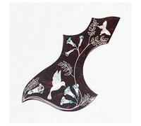 ALFAAL 41 Inch Right Hand And Left Hand Acoustic Guitar Pickguard 1.2 And 2.0MM Thick Celluloid Guitar Pickguard Acoustic Guitar Pickguards (Color : C left)
