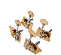 ALFAAL 4Pcs Upright Double Bass Tuning Pegs Tuners Machine Heads Singer Tuner 3/4 4/4 Double Bass Universal