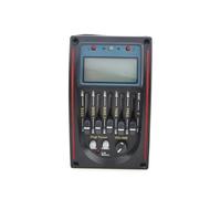 ALFAAL 5 Bands Acoustic Guitar Pickup EQ Preamp LCD Tuner Piezo Pickup Equalizer System Red Color Guitar Pickup