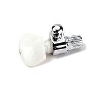ALFAAL 5 Strings Banjo Tuning Pegs Keys Machine Heads Tuners With Pearl White Pegs Gear Ratio 4:1