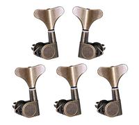 ALFAAL 5pcs Classical Guitar-String Tuning Pegs Tuners Machine Heads - 4 Left 1 Right, 2.17-2.20inch