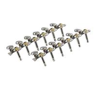 ALFAAL 6+6 Guitar String Tuning Pegs Tuner Machine Heads Guitar Tuning Keys Guitar Accessories