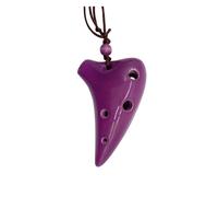 ALFAAL 6 Holes Ceramic Ocarina Alto C Musical Instrument Music Lover And Beginner Ocarina Instrument For Beginner Students (Color : 05)
