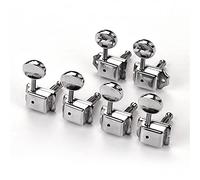 ALFAAL 6 In-Line Semi-Closed Guitar Locking Tuners Tuning Pegs Machines Heads Set For ST Electric Guitar