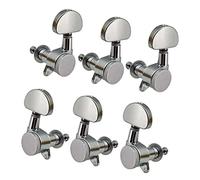 ALFAAL 6 Pcs Guitar Machine Metal Tuners 3 Left 3 Right- String Tuning Key Pegs Replacement For Electric Guitars