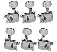 ALFAAL 6 PCS Guitar Tuner Semi-closed Tuner Machine Heads For Electric Guitar Folk Acoustic Guitar