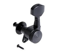 ALFAAL 6 Pcs Guitar Tuning Pegs Tuners Machine Heads with Lock Black Locking Tuning Keys for Electric Acoustic Guitar (Color : 6L)