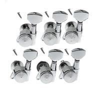 ALFAAL 6 Pcs Guitar Tuning Pegs Tuners Machine Heads With Lock Chrome Locking Tuning Keys For Electric Acoustic Guitar (Color : 6L)