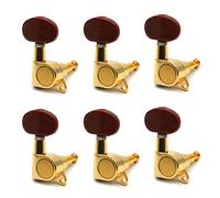 ALFAAL 6 Pcs Locked String Tuning Pegs Key Tuners Machine Heads For Acoustic Electric Guitar Lock Guitar Accessories (Color : 6 Right)