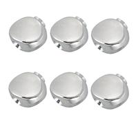 ALFAAL 6 Pcs Zinc Alloy Guitar Strings Button Tuning Pegs Tuners Heads Concave Type