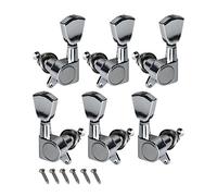 ALFAAL 6 Pieces 3L3R Guitar String Tuning Pegs Tuners Machine Heads For LP Electric Guitar (Color : Sliver 3L3R)