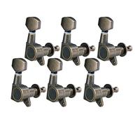 ALFAAL 6 Pieces 6R Tuning Pegs Tuners Machine Heads For Acoustic Electric Guitars