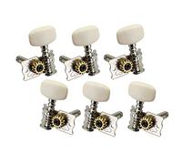 ALFAAL 6 Pieces Open Gear Acoustic Classical Guitar Tuning Keys Pegs Tuners Machine Head Tuners Keys Parts