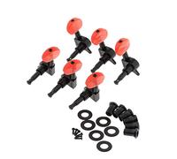 ALFAAL 6pcs 3L 3R Guitar String Tuning Pegs Tuners Machine Heads Replacements Part