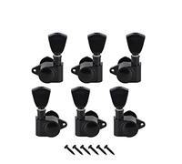 ALFAAL 6pcs 3L3R Black Tuners Electric Guitar Tuning Pegs Machine Heads For LP Guitar Parts