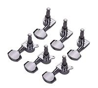 ALFAAL 6pcs 3L3R Full Closed Guitar String Tuner Pegs Tuning Machine Head For Folk Guitar Guitar Accessories