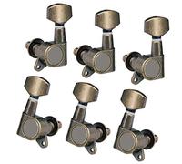 ALFAAL 6pcs 3L3R Guitar Tuning Pegs Tuners Machine Heads For Acoustic Electric Guitar Parts