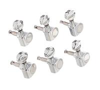 ALFAAL 6pcs 6R Guitar Tuning Pegs Tuners Machine Heads For Replacement