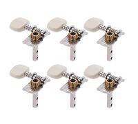 ALFAAL 6pcs Acoustic Guitar String Tuning Peg Tuner Machine Head 3R+3L