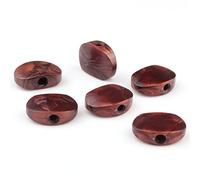 ALFAAL 6pcs Acrylic Buttons Pegs For Ukulele Guitar Tuner Machine Heads Tuning Keys