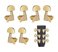 ALFAAL 6pcs Closed Guitar Tuning Pegs String Tuners Machine Heads Knobs Tuning Keys For Folk Acoustic/Electric Guitar (Color : Gold)