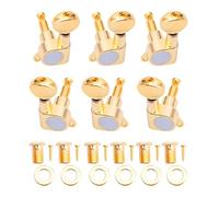 ALFAAL 6PCS Electric Guitar String Tuning Pegs Tuners Keys Machine Heads 3L+3R