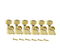 ALFAAL 6PCS Gold 6R Electric Guitar Machine Heads Tuners Guitar Tuning Pegs For Right-Handed Guitar