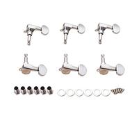 ALFAAL 6PCS Guitar Machine Heads Knobs Guitar String Tuning Pegs Machine Head Tuners For Electric Or Acoustic Guitar