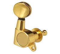 ALFAAL 6PCS Guitar String Tuning Pegs Tuners For Acoustic Electric Guitar Musical Instruments 6R Gold