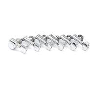 ALFAAL 6pcs Guitar Tuning Pegs Machine Heads Tuning Peg Machine Head Guitar Tuners No Mounting Holes (Color : 6R Chrome)