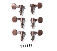 ALFAAL 6pcs/set Vintage Folk Electric Guitar Locking Tuning Pegs Keys Acoustic Guitar Sealed Tuners Knobs Machine Heads (Color : 1)
