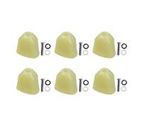ALFAAL 6PCS Tuner Key Button Cap String Knob Handle With Screws Washer For Acoustic And Electric Guitars (Color : Green)