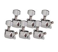 ALFAAL 6R Semiclosed Zinc Alloy Tuning Pegs Key Tuners Machine Heads For Electric Guitar Parts Accessories