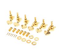 ALFAAL 6x Alloy Electric Guitar Tuning Pegs String Tuner 3R3L For Replacement Parts