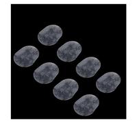 ALFAAL 8/16pcs Standard 0.5/0.8mm Silicone Clarinet Mouthpiece Cushions Mouthpiece Patches Pads For Clarinet (Color : 8ocs 0.5mm White)