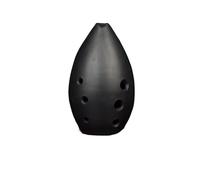 ALFAAL 8 Holes 10 Holes Xun Ocarina Flute Music Instrument Good Sound Ancient Instrument For Beginner Hand Fired Ceramic (Color : 8 holes Bk 3)