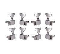 ALFAAL 8pcs 4L4R Bass Tuners Tuning Pegs Machine Heads For Electric Guitar Bass Parts