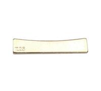 ALFAAL 9 Size Golden Guitar Radius Brass Fingerboard Fret Press Caul Insert Guitar Tools Guitarist Luthier Tool (Color : 7.25)