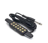 ALFAAL Acoustic Acoustic Guitar Pickup Hole-free Folk Guitar Pickup Sound Hole Amplifier