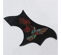 ALFAAL Acoustic Guitar Accessories 2.0mm Thickness Abalone Inlay Self Sticker Acoustic Guitar Pickguard Acoustic Guitar Pickguards