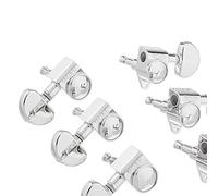 ALFAAL Acoustic Guitar Lettering Peach Shape Tuning Pegs Machine Head Tuners Tuning Keys Guitar Parts