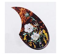 ALFAAL Acoustic Guitar Pickguard 2.0mm Thickness Hand Painting Finish Self Sticker Guitar Pickguard Acoustic Guitar Pickguards (Color : 11)