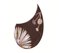 ALFAAL Acoustic Guitar Pickguard Celluloid Pickguard Engraving Inlays Acoustic Guitar Pickguards