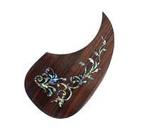 ALFAAL Acoustic Guitar Pickguard Rosewood Self-adhesive Pick Guard Sticker Acoustic Guitar Pickguards