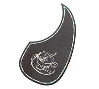 ALFAAL Acoustic Guitar Pickguard Rosewood Self-adhesive Pick Guard Sticker For Guitar Accessories Acoustic Guitar Pickguards