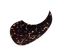 ALFAAL Acoustic Guitar Pickguard Self-adhesive Radius 66mm Pick Guard Sticker For 40" 41" Size Acoustic Guitar Pickguards (Color : 05)