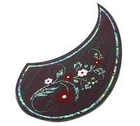 ALFAAL Acoustic Guitar Pickguard Self Adhesive Scratch Plate Sticker Folk Guards Anti Bass Pvc Pickguards Acoustic Guitar Pickguards