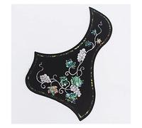 ALFAAL Acoustic Guitar Pickguard With Abalone Inlay Self Sticker For Professional Guitarists Acoustic Guitar Pickguards